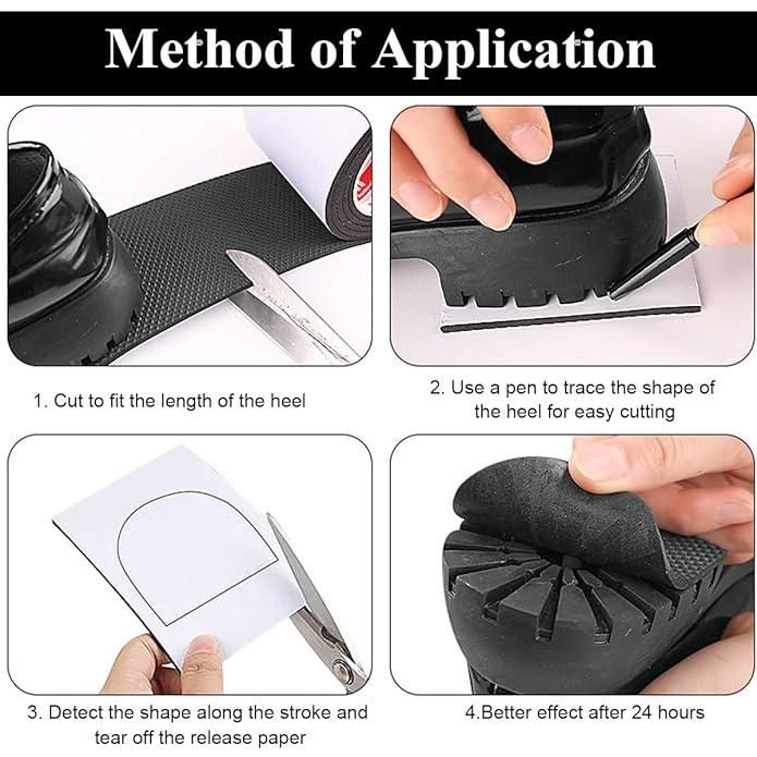 Non Slip Sole for Shoe Self Adhesive Shoe Sole for Men Women